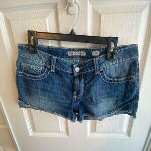 BKE Stella Blue Denim Shorts